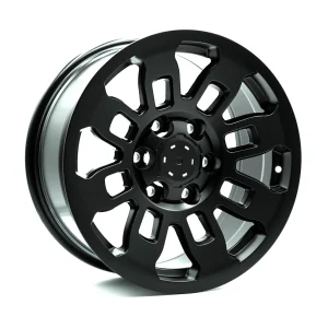 OE+ – TT04 – Black – 17″x8″ 15mm – All weather Wheels – TT0417080156139MB